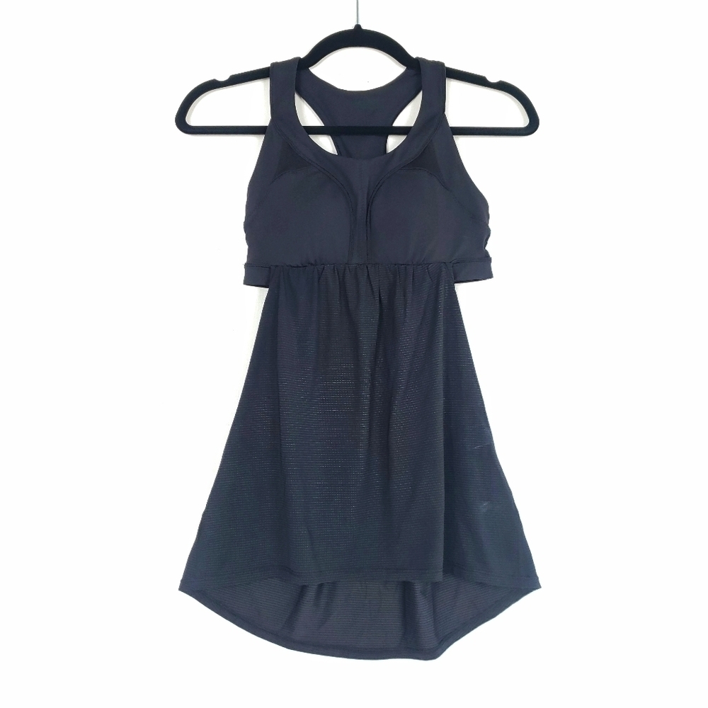 Lululemon built in bra tank top size 4